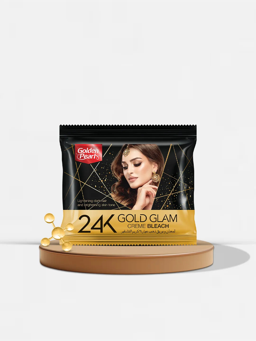 Golden Pearl Pakistan 24K Gold Glam Cream Bleach