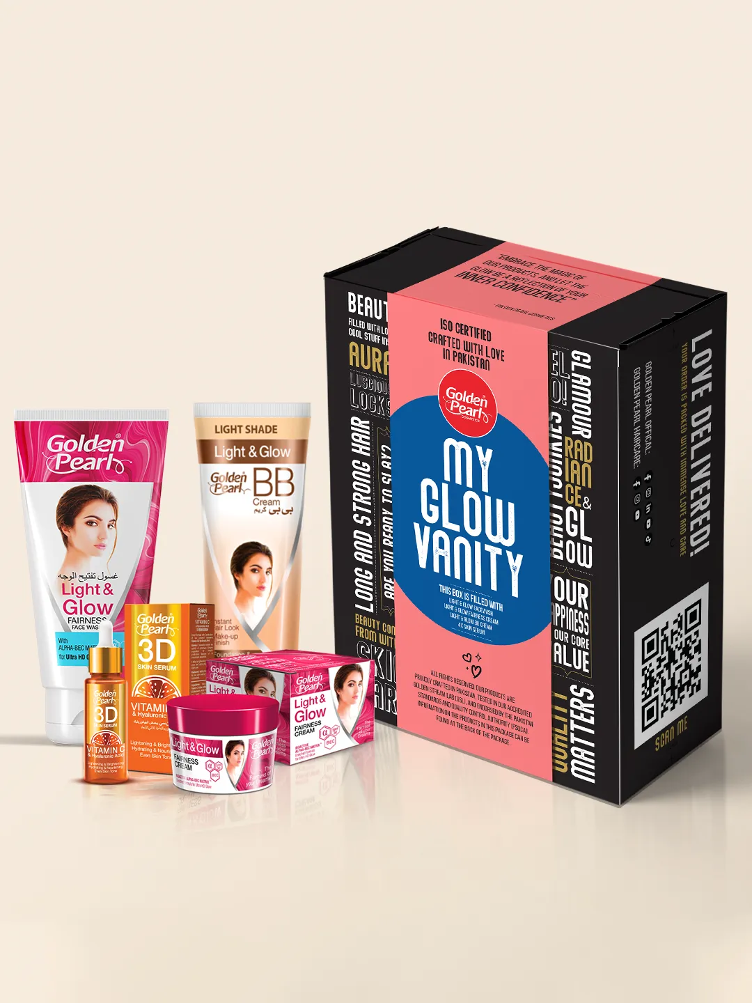 Golden Pearl Pakistan My Glow Vanity Deal