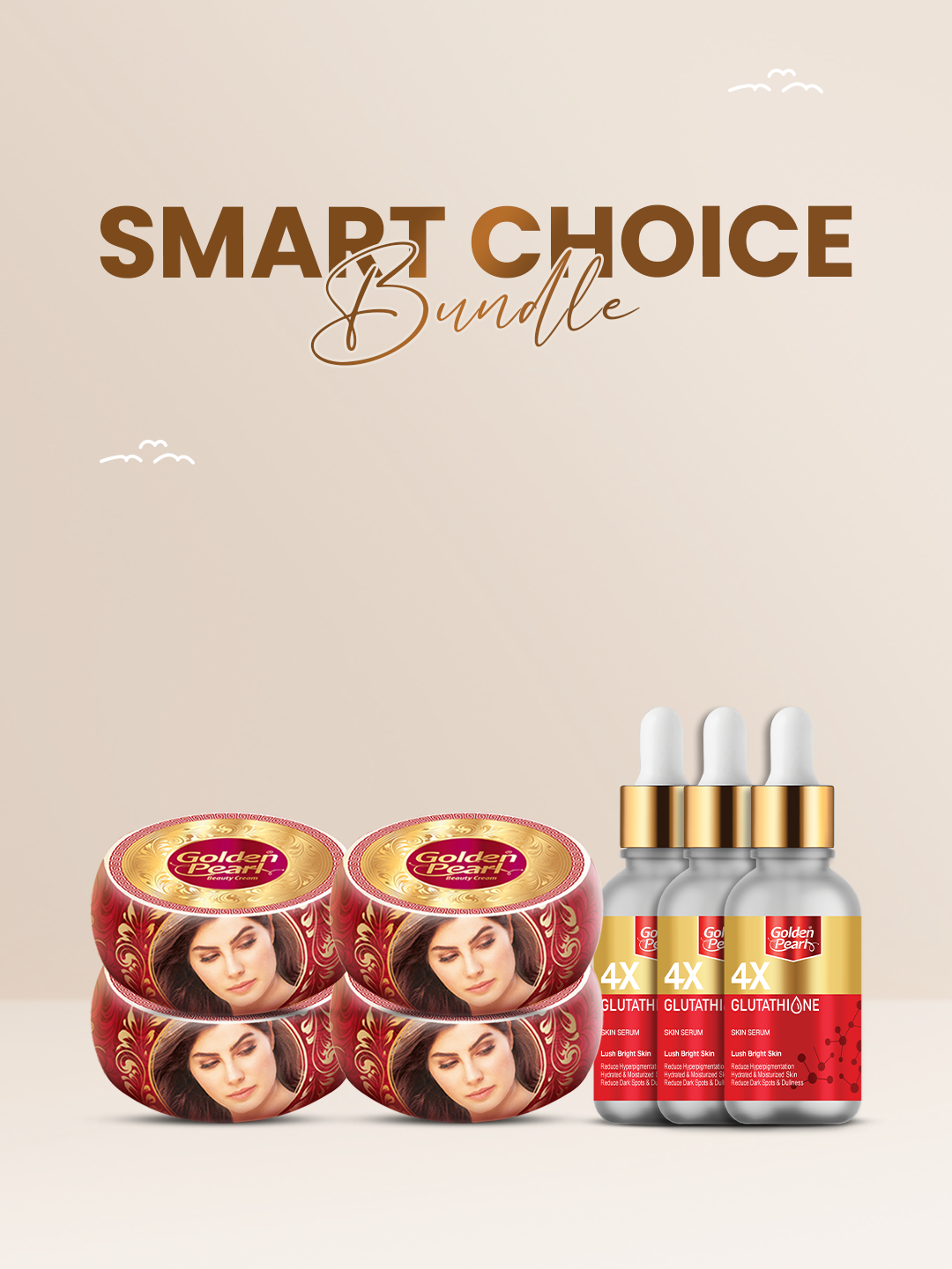 Smart Choice Bundle 10: Deep Glow & Glutathione Bundle