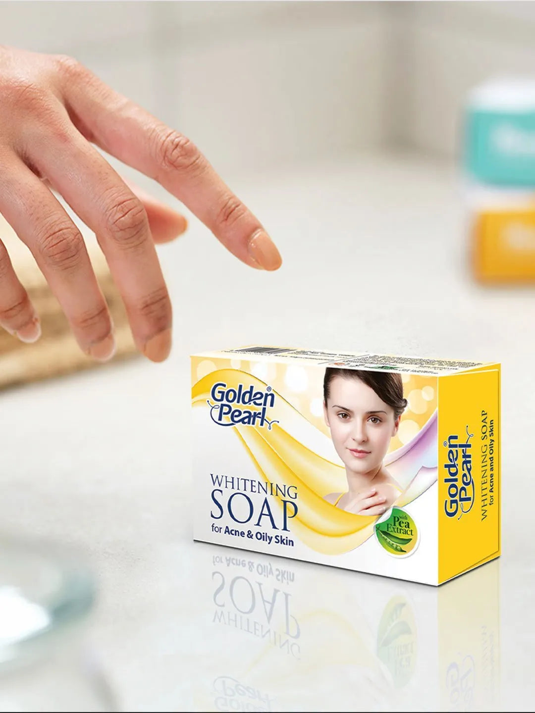 Golden Pearl Pakistan Whitening Soap - Acne Prone & Oily Skin