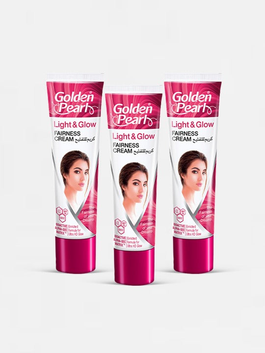 Pack Of 3 Light & Glow Fairness Cream