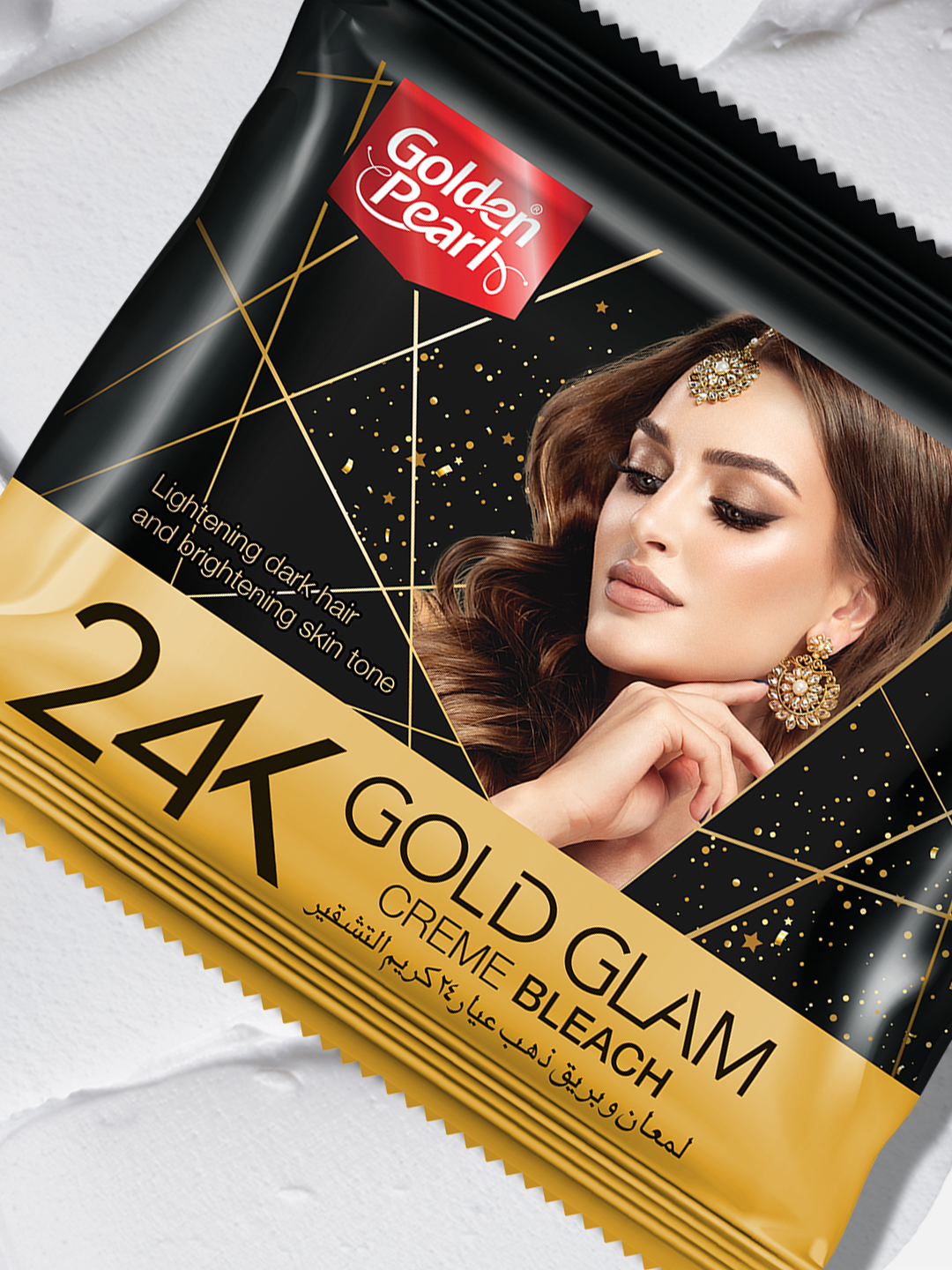 (Pack of 5)    24K Gold Glam Cream Bleach