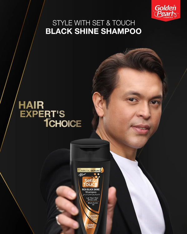 Blackshine Shampoo for Glossy, Nourished Hair