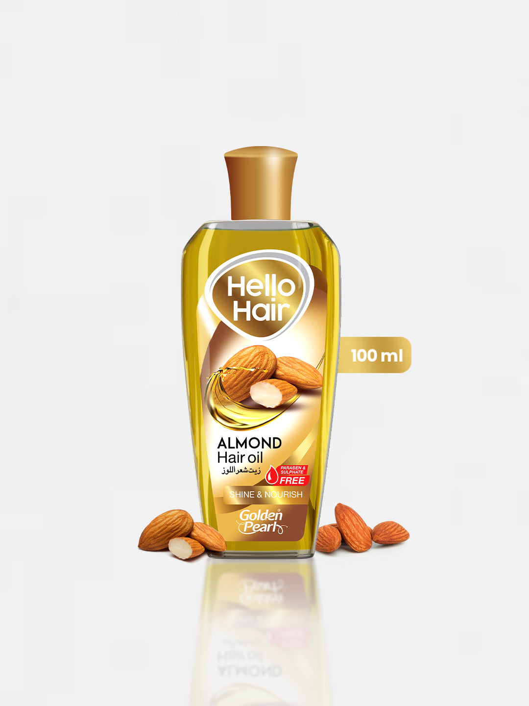 Pack of 2 Hello Hair Almond Hair Oil