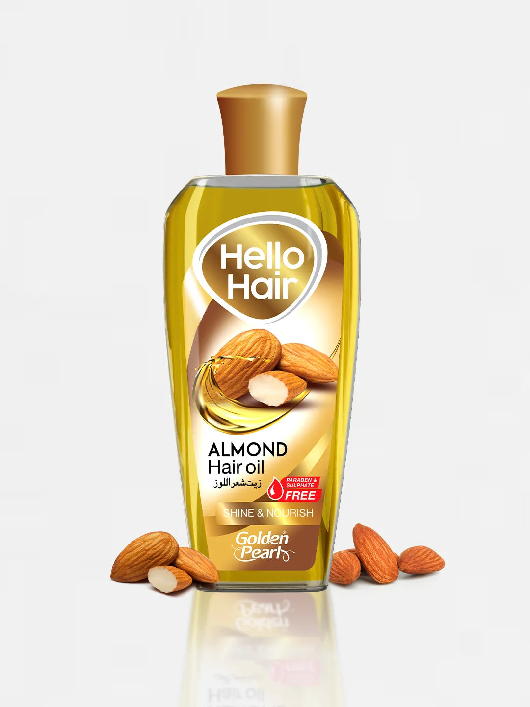 Golden Pearl Pakistan Hello Hair Almond Hair Oil