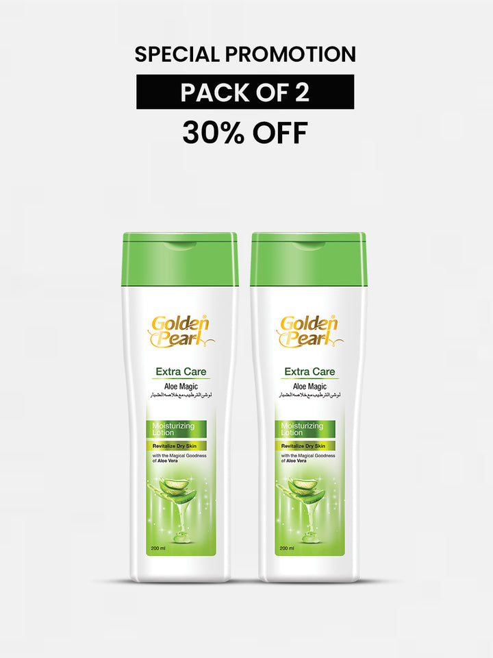 Special Promotion  Pack of 2   Aloe Magic Moisturizing Lotion