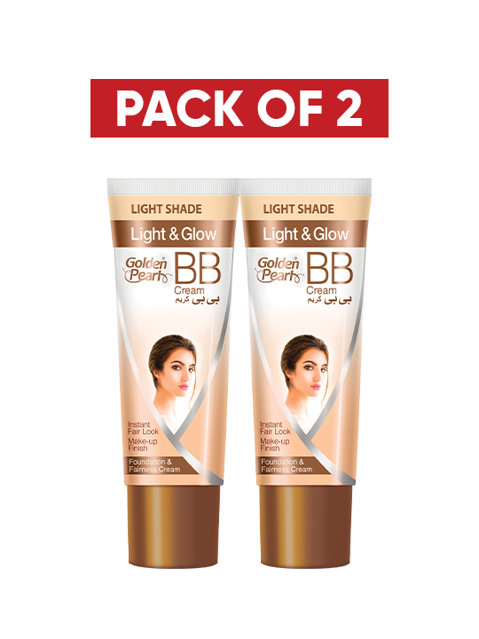 Pack of 2  Light &amp; Glow BB Cream  Light Shade