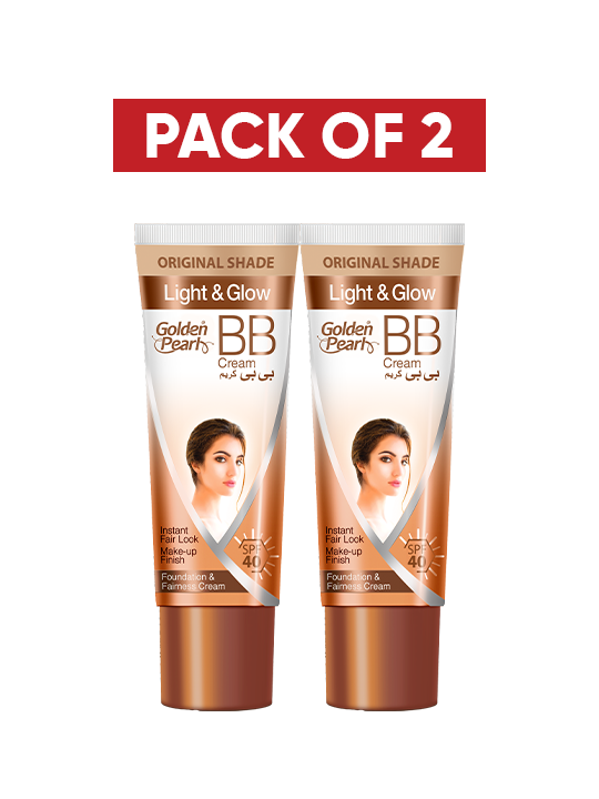 Pack of 2  Light & Glow BB Cream  Original Shade