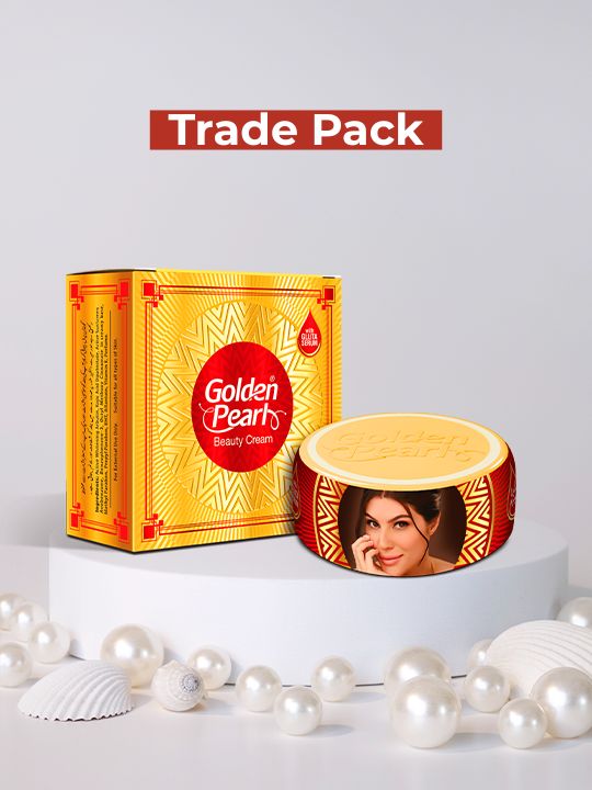 beauty cream with packaging on a white background