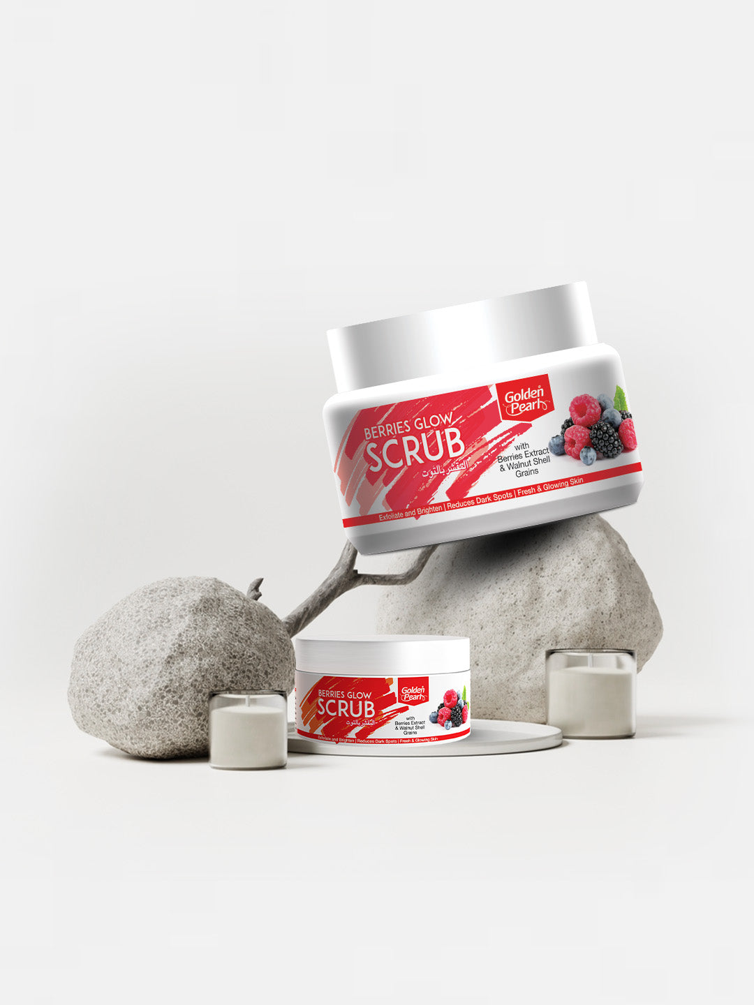 Golden Pearl Pakistan Berries  Glow  Facial  Scrub