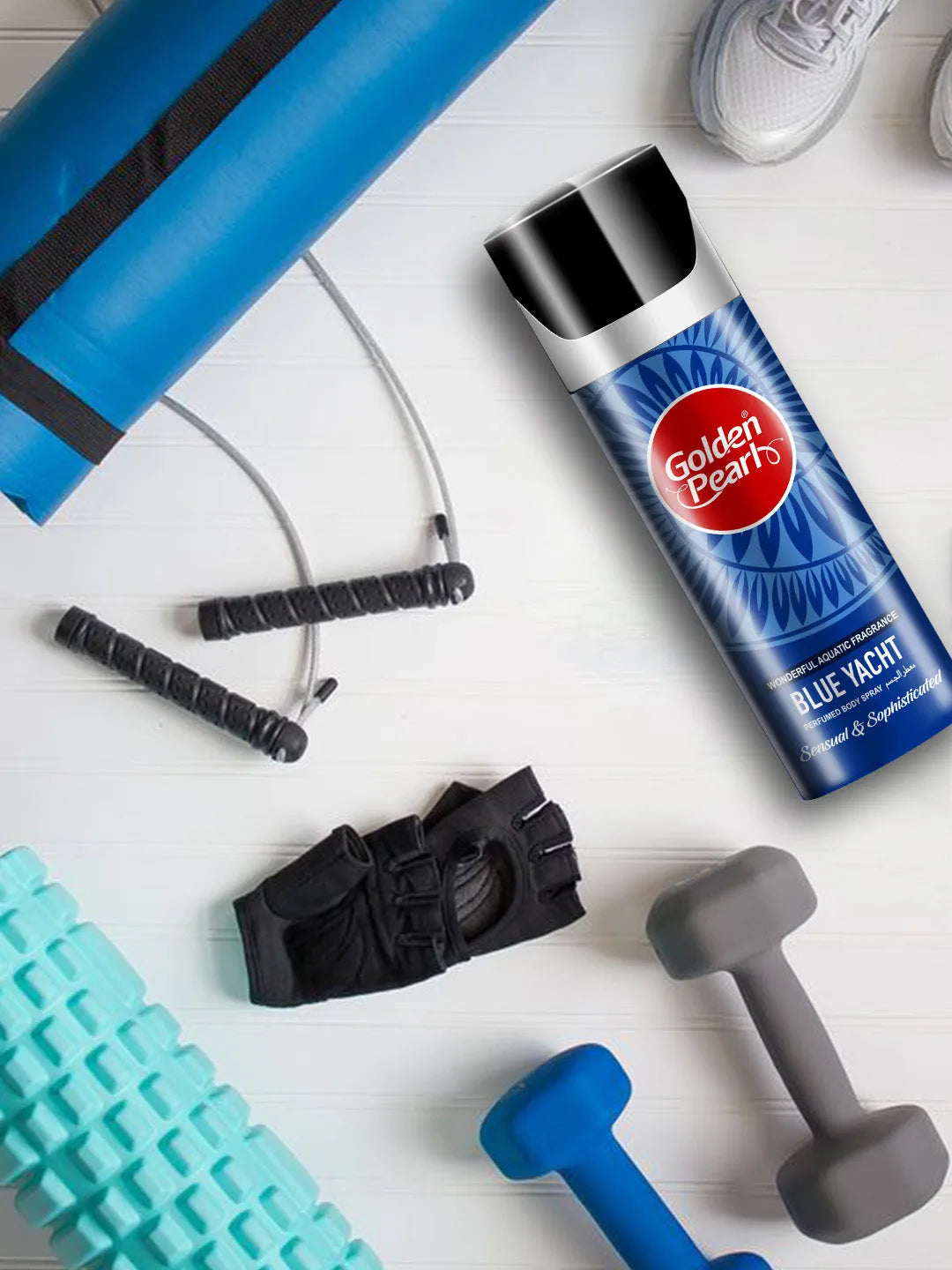 Golden Pearl Pakistan Blue Yacht Body Spray