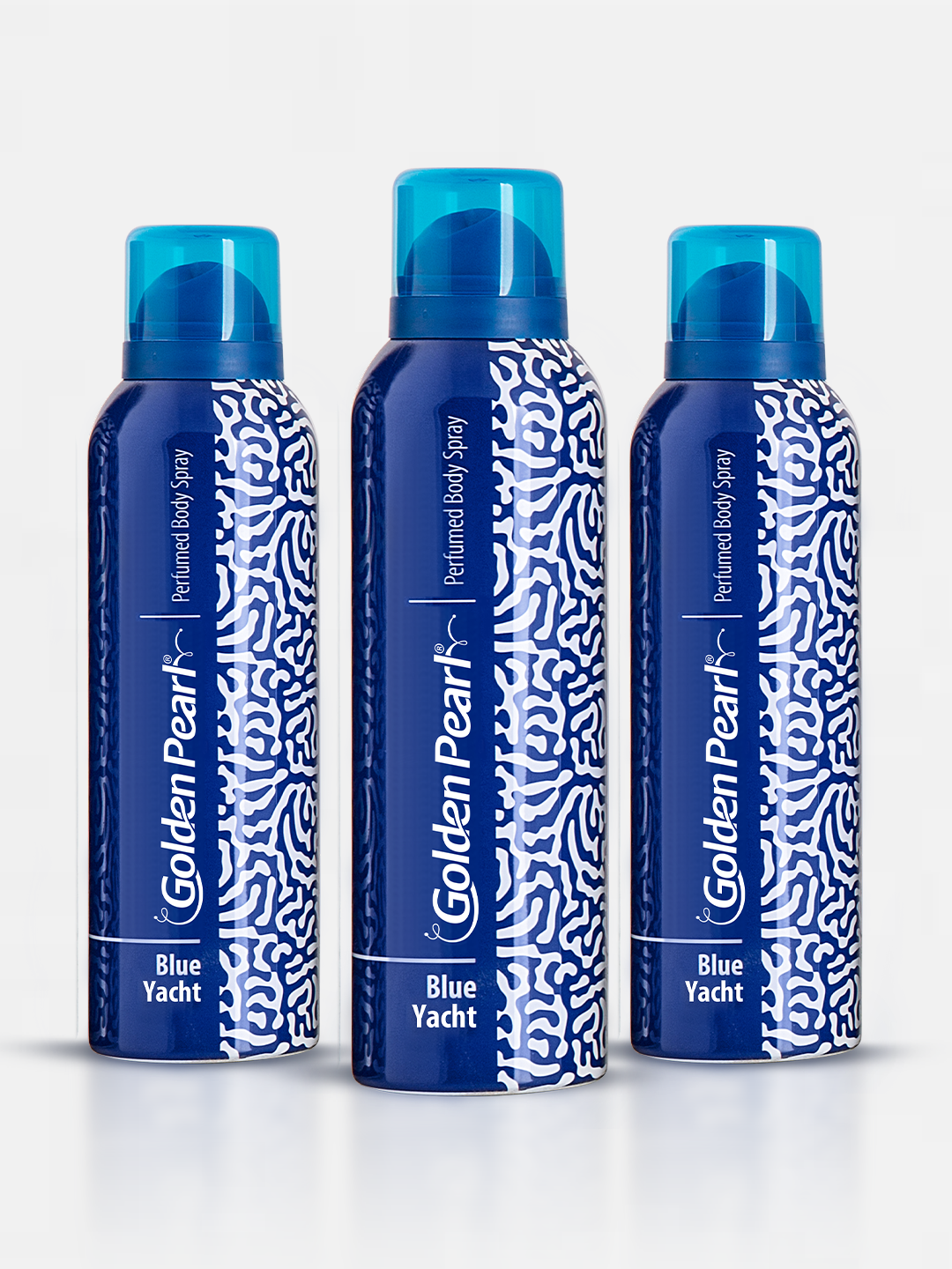 Pack of 3 Blue Yatch Body Spray  Deal