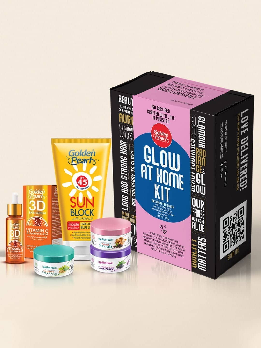 Golden Pearl Pakistan Glow At-Home Kit Deal