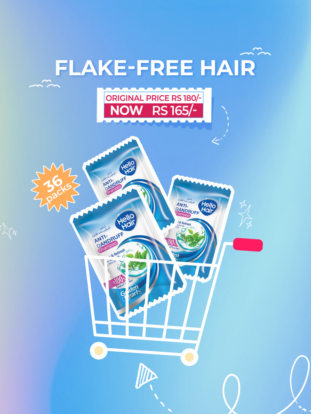 Flake Free Hair Bundle