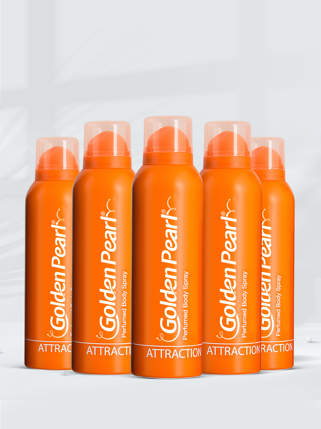 Pack of  5   Attraction Body Spray Deal