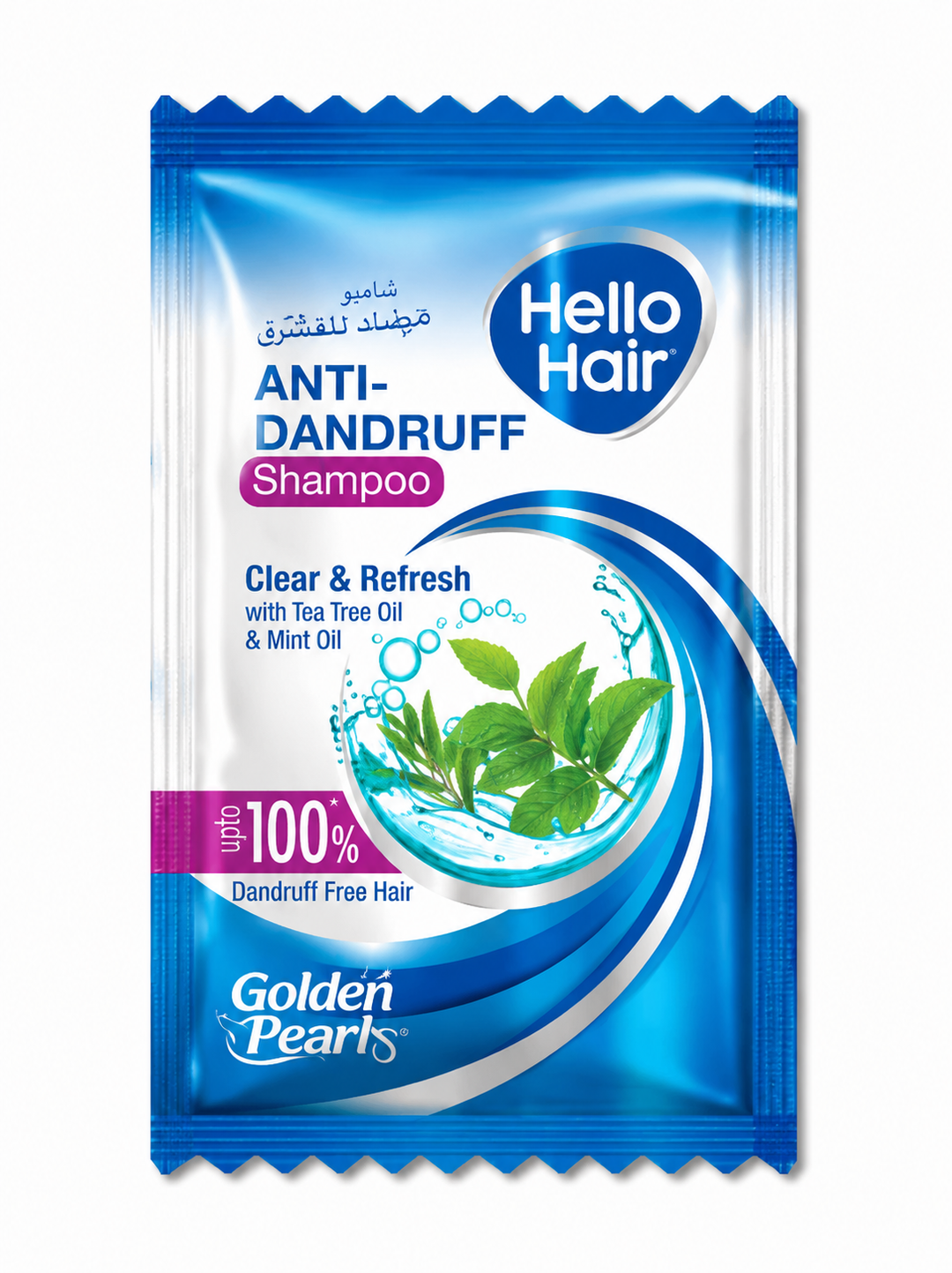 HELLO HAIR ANTI DANDRUFF SHAMPOO 4ML SACHET (Pack of 36)