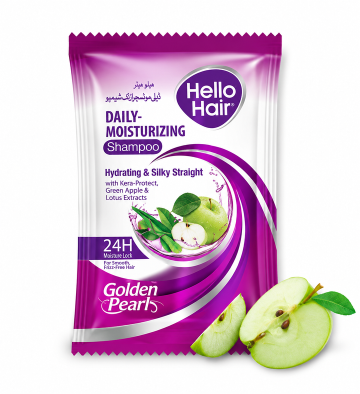 HELLO HAIR DAILY MOISTURIZING SHAMPOO 4 ML SACHET (Pack of 36)