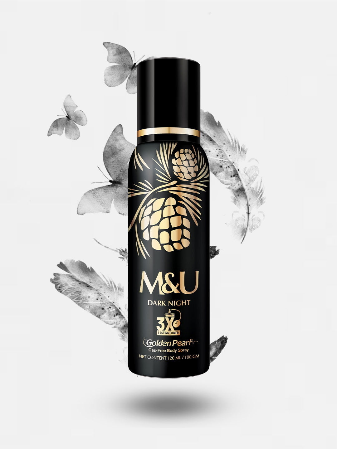 Golden Pearl Pakistan Dark Night Gas Free Body Spray