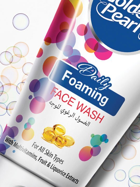 Golden Pearl Pakistan Foaming Face Wash