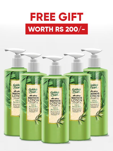 Pack Of 5 Glowing Soothing Lotion