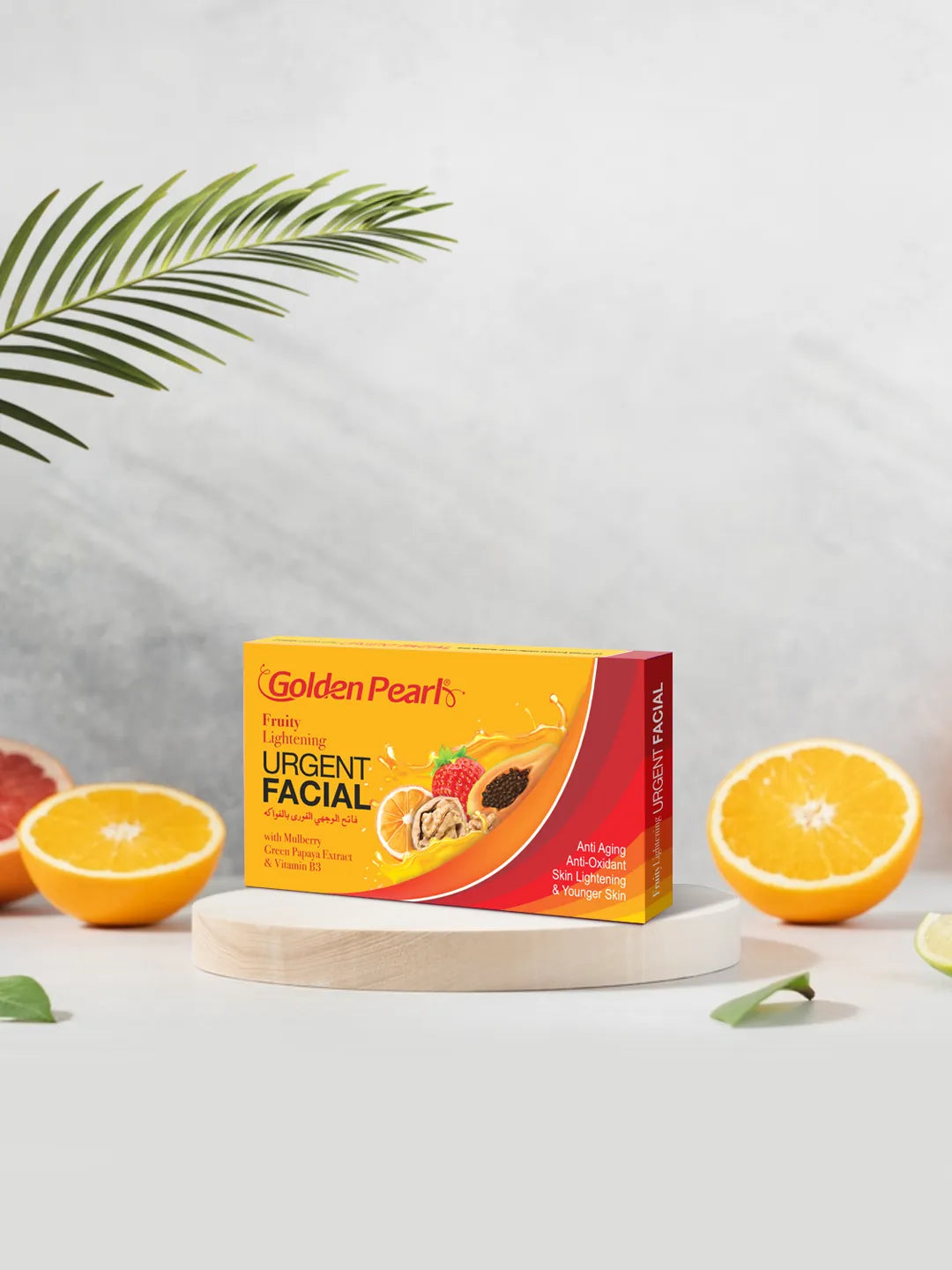 Golden Pearl Pakistan Fruity Whitening Urgent Facial