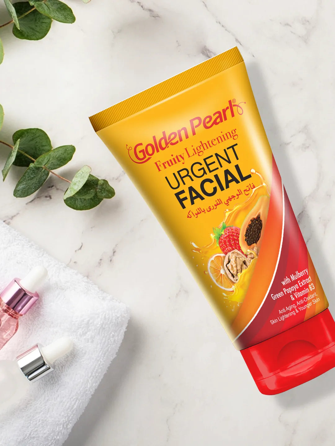 Golden Pearl Pakistan Fruity Whitening Urgent Facial