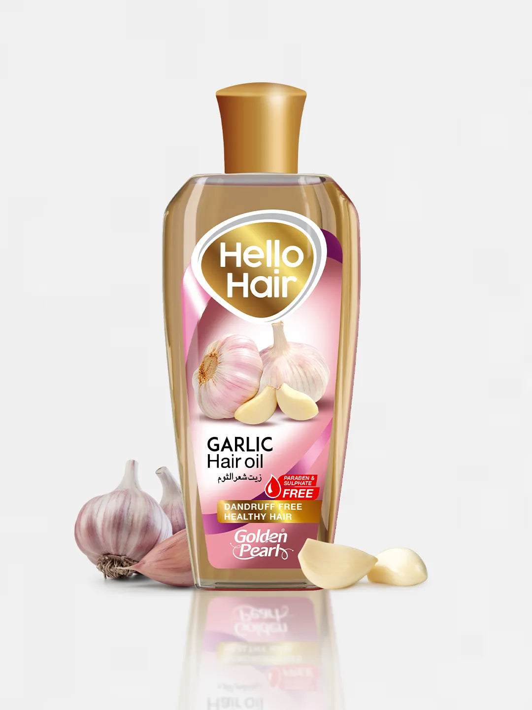 Golden Pearl Pakistan Hello Hair Garlic Hair Oil