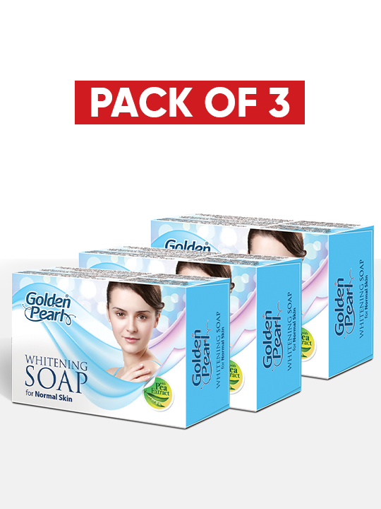 pack of 3 Glowing Soap - Normal Skin Deal Golden Pearl Pakistan