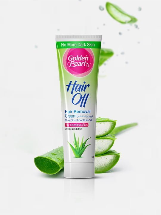 Golden Pearl Pakistan Hair Off - Hair Removal Cream - Aloe Vera