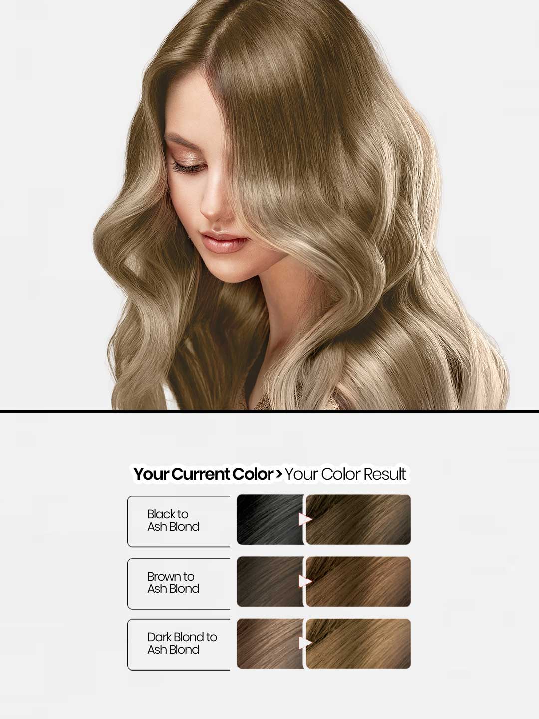 Golden Pearl Pakistan Hello Hair - Hair Color Ash Blond 7