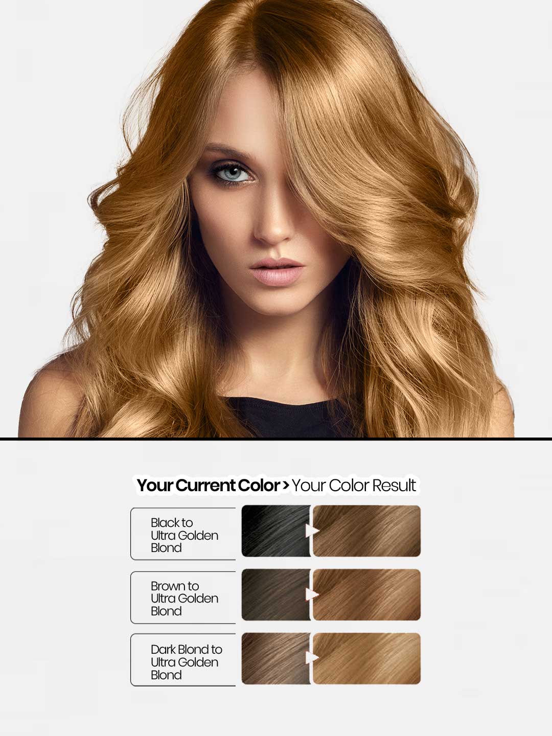 Golden Pearl Pakistan Hello Hair - Hair Color Ultra Golden Blond 9.3