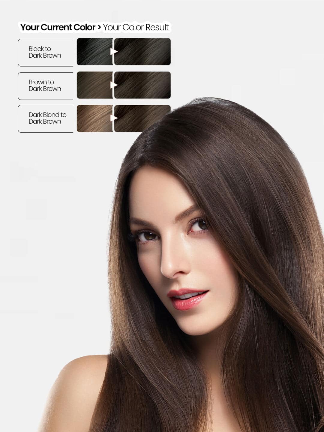 Hello Hair - Hair Color Dark Brown 3