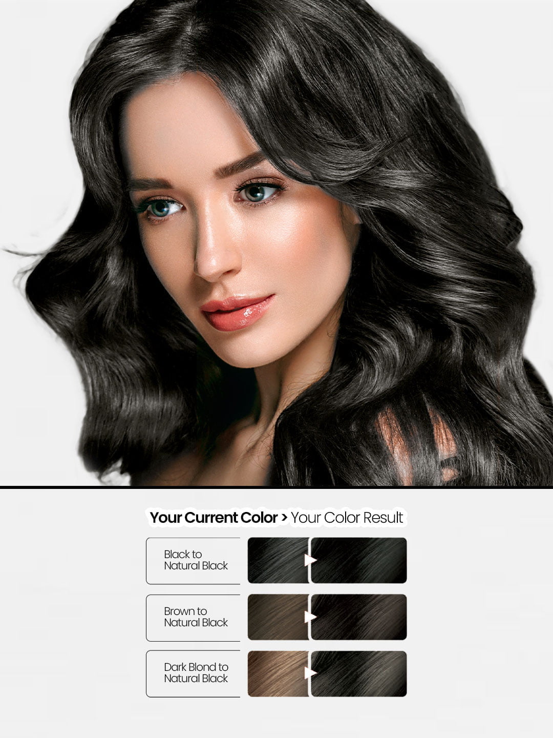 Golden Pearl Pakistan Hello Hair - Hair Color Natural Black 1