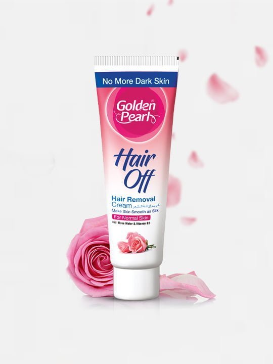 Golden Pearl Pakistan Hair Off - Hair Removal Cream - Rose