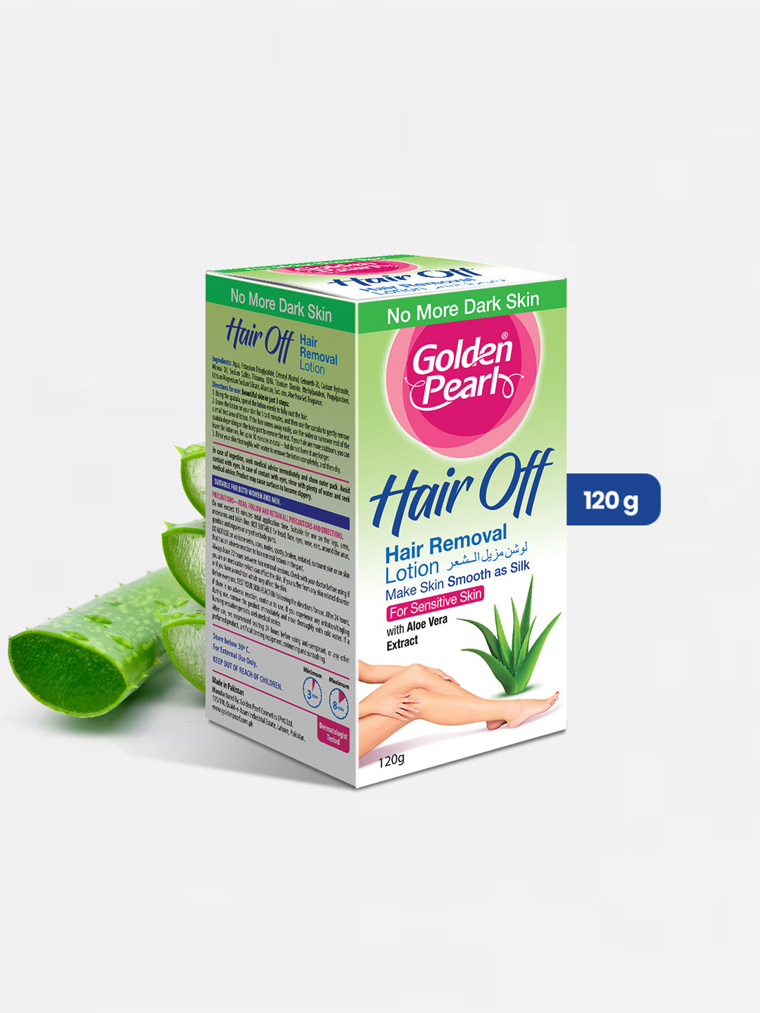 Hair Off - Hair Removal Cream - Aloe Vera