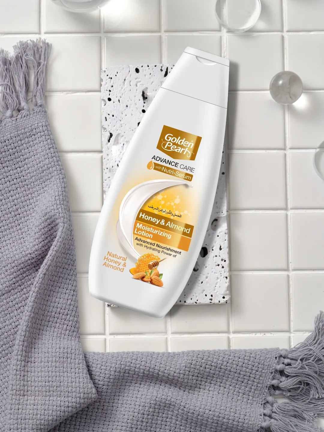 Golden Pearl Pakistan Honey & Almond  Advance Care Moisturizing Lotion