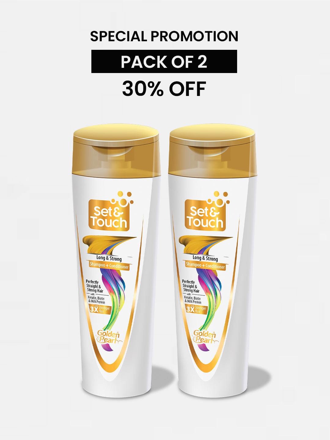 Special Promotion   Pack of 2   Long & Strong Shampoo 180ml