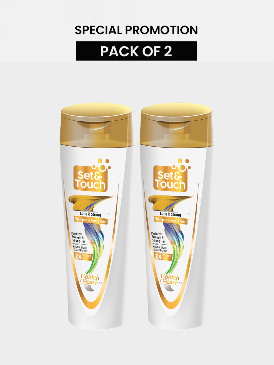 Special Promotion   Pack of 2   Long &amp; Strong Shampoo 180ml