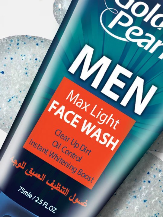 Golden Pearl Pakistan Max Light Men Face Wash