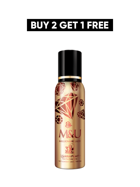 Special Promotion Millionaire Lady Gas Free Body Spray