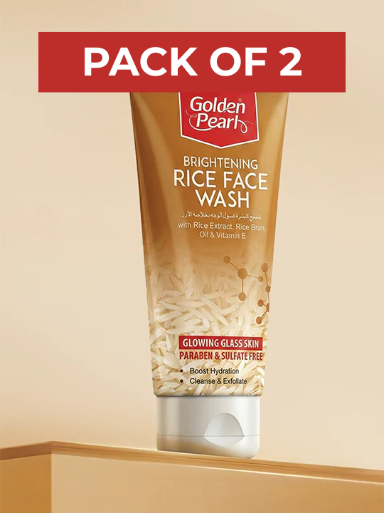 Pack of 2 Brightening Rice Facewash