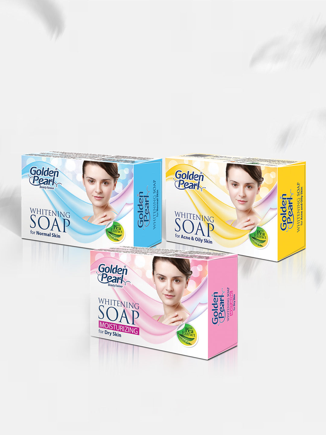 Pack of 3 (Whitening Soap - Acne Prone & Oily Skin, Whitening Soap - Normal Skin & Whitening Soap - Dry Skin )