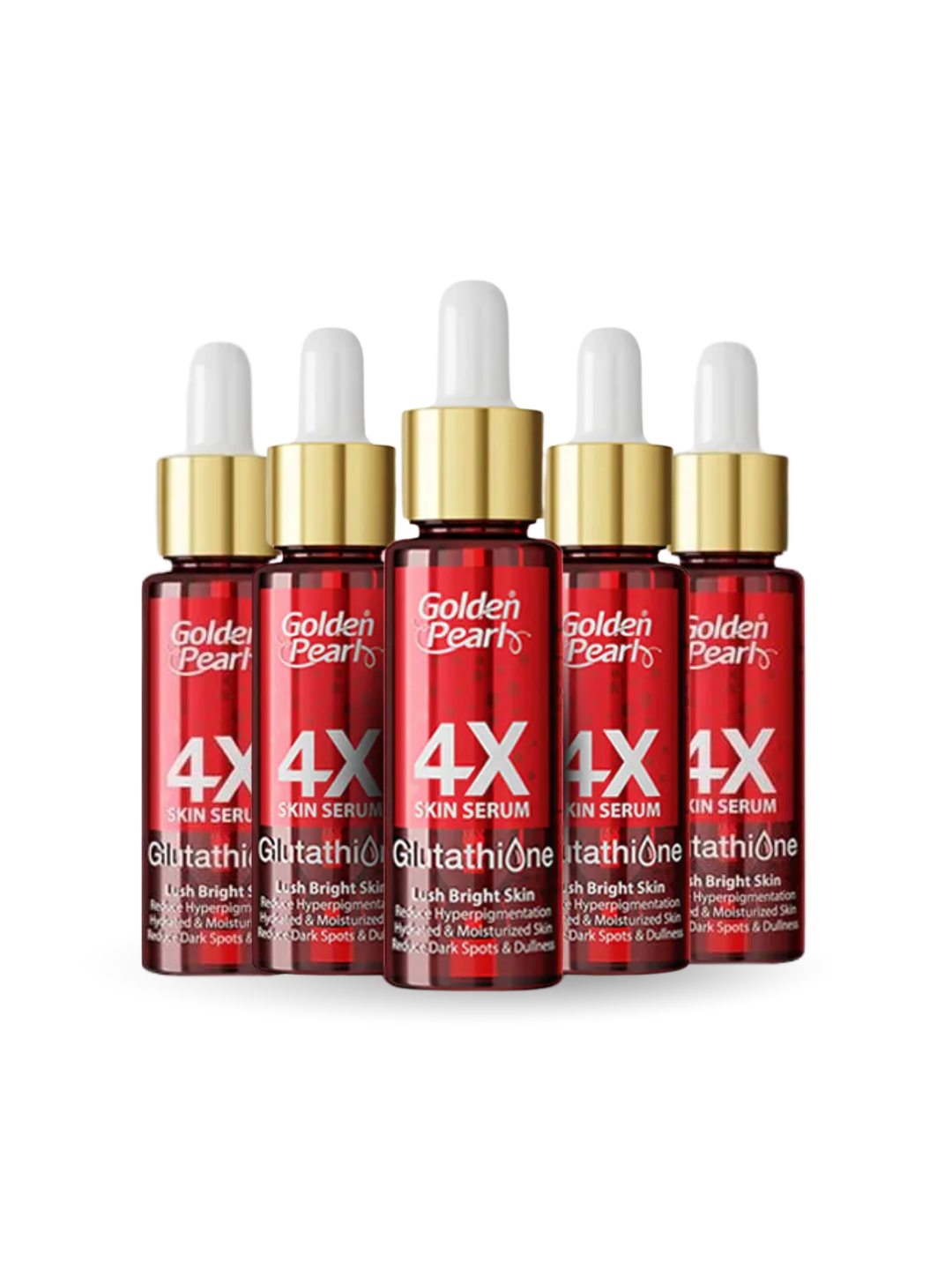 Pack Of 5  Glutathione 4X Skin Serum Deal
