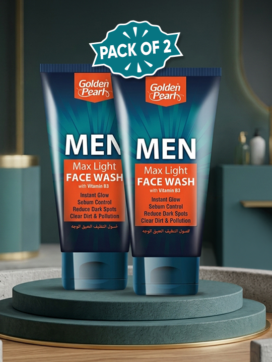 Pack of 2 Max Light Men Face Wash