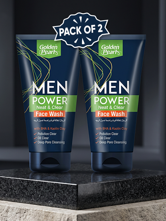 Pack of 2 Men Daily Face Wash – Oil Control &amp; Deep Clean