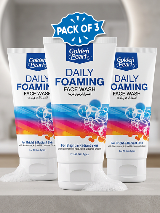 Pack of 3 Daily Foaming Face Wash