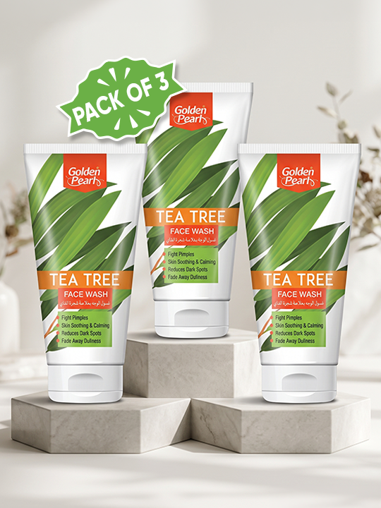 Pack of 3 Tea Tree Face Wash