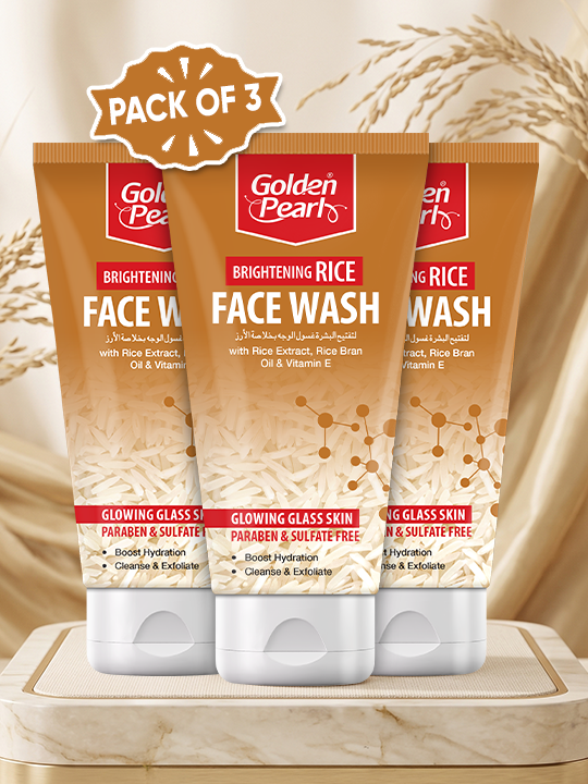 Pack of 3 Brightening Rice Facewash