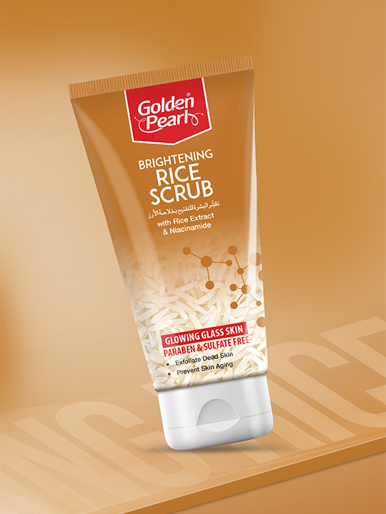 Brightening Rice Scrub