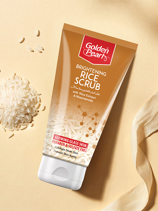 Process Rice Scrub Golden Pearl Brightening Rice Scrub – Rice Extract & Niacinamide | 75ml ...